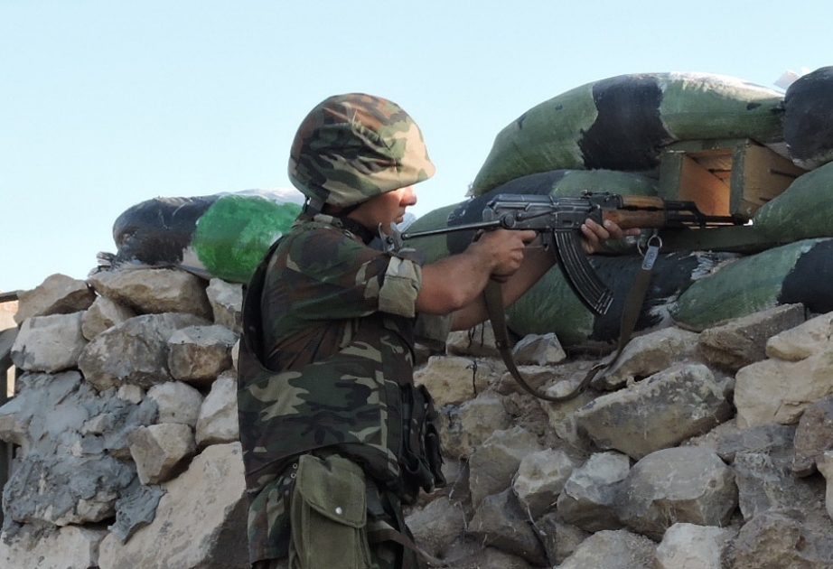 Вооружённые силы Армении продолжают обстрел позиций азербайджанской армии ВИДЕО