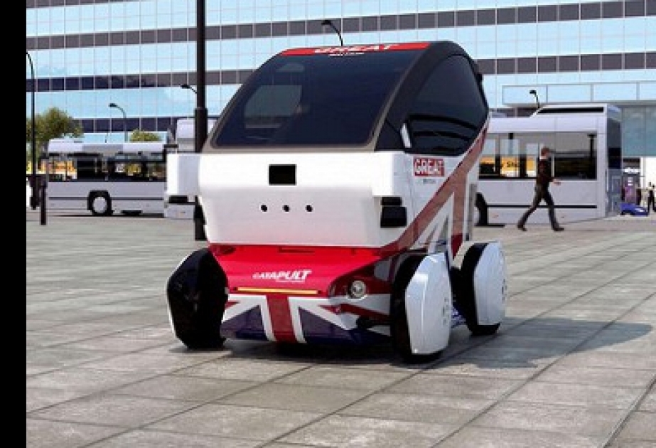 Британские машины-беспилотники станут общественным транспортом ВИДЕО