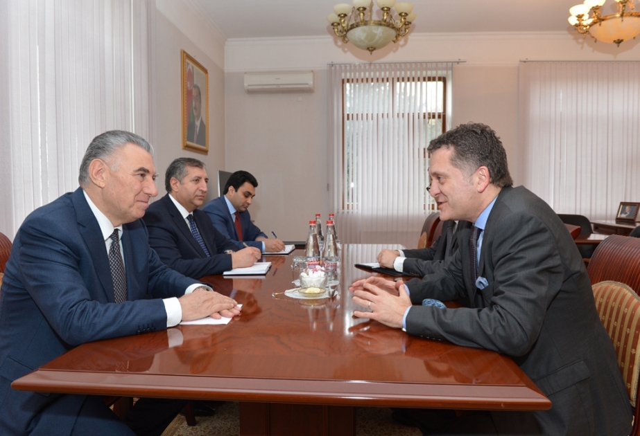Azerbaijani deputy Premier meets Turkish Ambassador