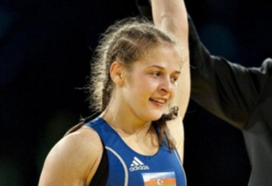 Azerbaijan`s female wrestler wins gold in Swedish tournament