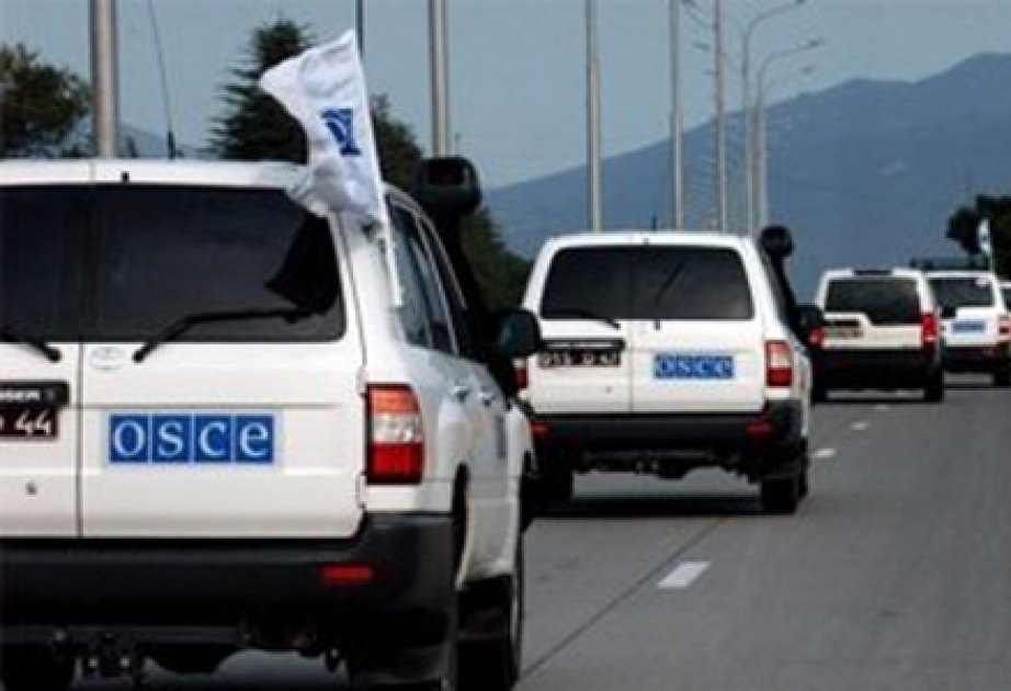 OSZE-Vertreter führen Monitoring entlang der Kontaktlinie durch