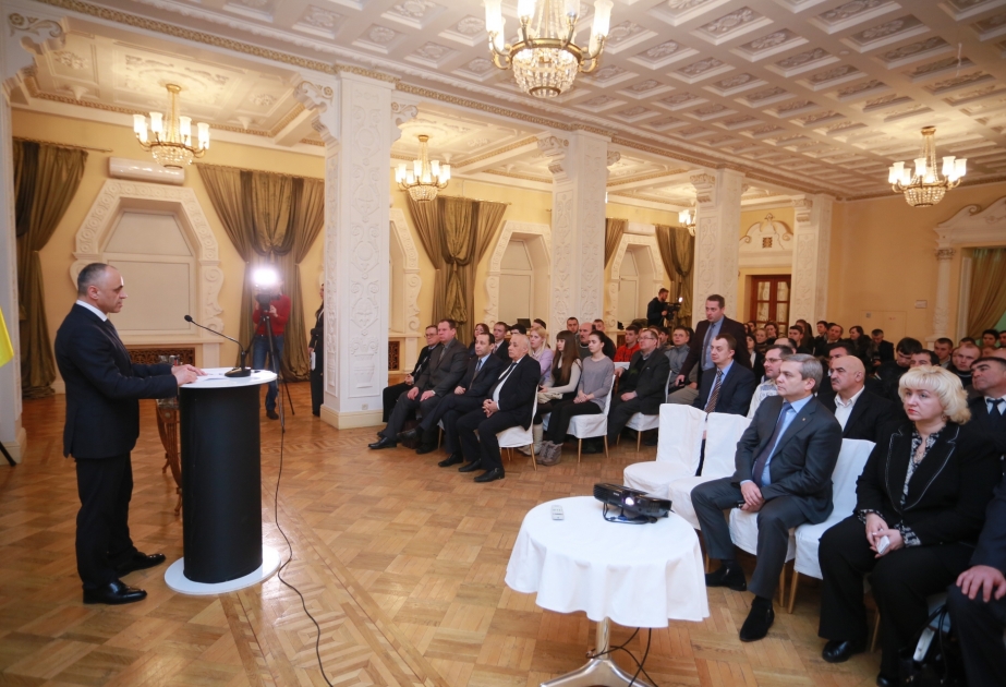 Xocalı qırğını zamanı erməni təcavüzünün qurbanlarının xatirəsi Dnepropetrovskda yad edilib