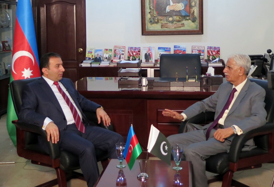 Azərbaycan səfiri Pakistanın televiziya kanalına Xocalı soyqırımı ilə bağlı müsahibə verib