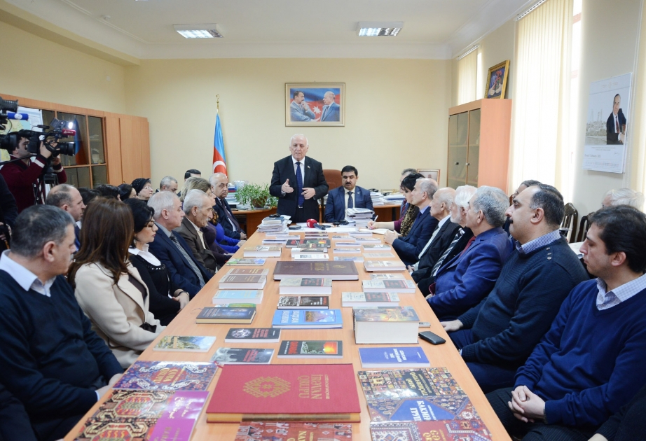 Tarix İnstitutunda elmi şuranın Xocalı soyqırımının 23-cü ildönümü ilə bağlı iclası