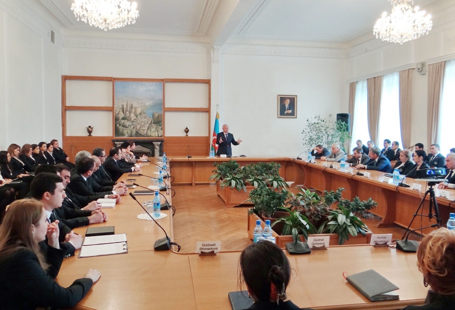 В Конституционном суде состоялось мероприятие, посвященное 23-й годовщине Ходжалинского геноцида