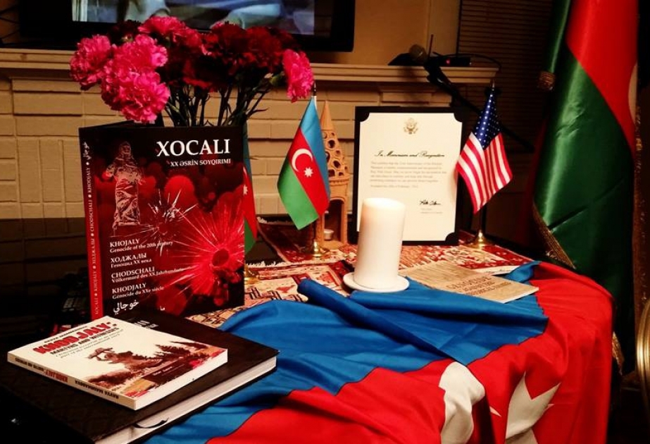 Hyuston şəhərində Xocalı soyqırımı qurbanlarının xatirəsi anılıb