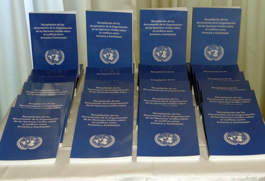 Azerbaijani embassy to Argentina presents book “Collection of UN documents on the Armenian-Azerbaijani conflict”