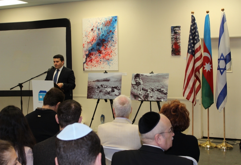 Los Angeles Jewish Synagogue remembers Khojaly Massacre victims