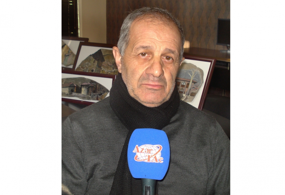 Şəkili rəssam: Bu sənət mənə daşları canlandırmağı, onlarla ünsiyyət qurmağı öyrədib