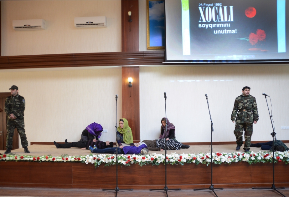 Xocalı soyqırımı təkcə Azərbaycan xalqına deyil, bəşəriyyətə qarşı törədilmiş ən dəhşətli cinayətdir