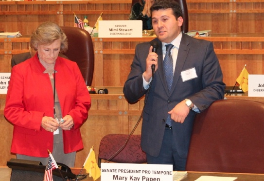Nyu-Meksiko Senatında Azərbaycandakı tolerantlıq mühitini təqdir edən qətnamə qəbul edilib