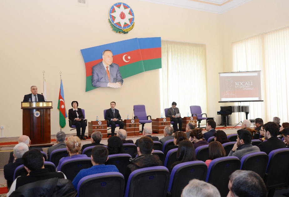 Xocalı soyqırımı xalqımızın qan yaddaşından heç zaman silinməyəcək