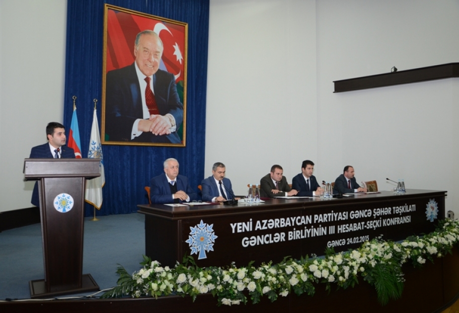 YAP Gəncə şəhər təşkilatı üzvlərinin yarıdan çoxunu gənclər təşkil edir