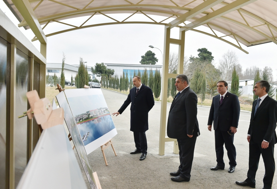 Prezident İlham Əliyev Mingəçevir “Kür” Olimpiya Tədris-İdman Mərkəzində olub VİDEO