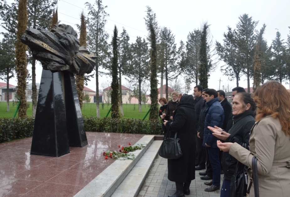 Şəmkirdə rayon tarixçilərinin Xocalı soyqırımının ildönümünə həsr edilmiş forumu keçirilib