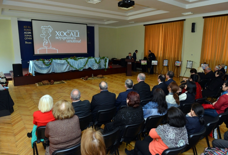 “Azərikimya” İstehsalat Birliyində Xocalı soyqırımının 23-cü ildönümü qeyd olunub