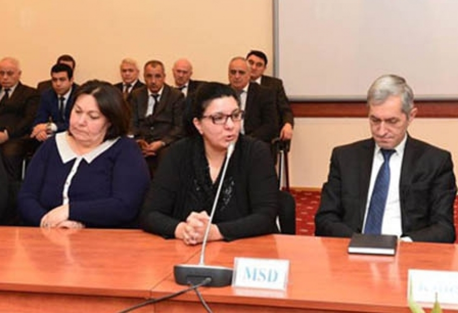 Xocalı şəhərindən olan rabitəçilərlə görüş keçirilib