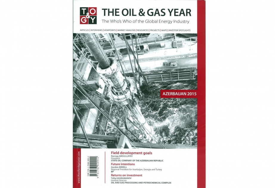 Le premier numéro du magazine The Oil and Gas Year en 2015 est consacré à l’Azerbaïdjan