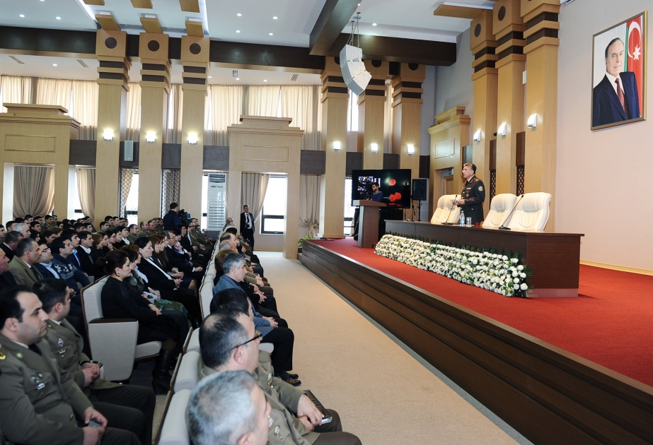 Xocalı soyqırımı qurbanlarının xatirəsi Fövqəladə Hallar Nazirliyinin Akademiyasında anılıb