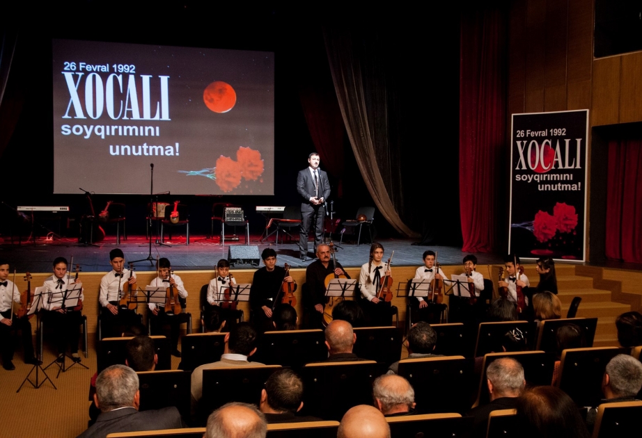 Şəkidə Xocalı soyqırımı qurbanlarının xatirəsi anılıb