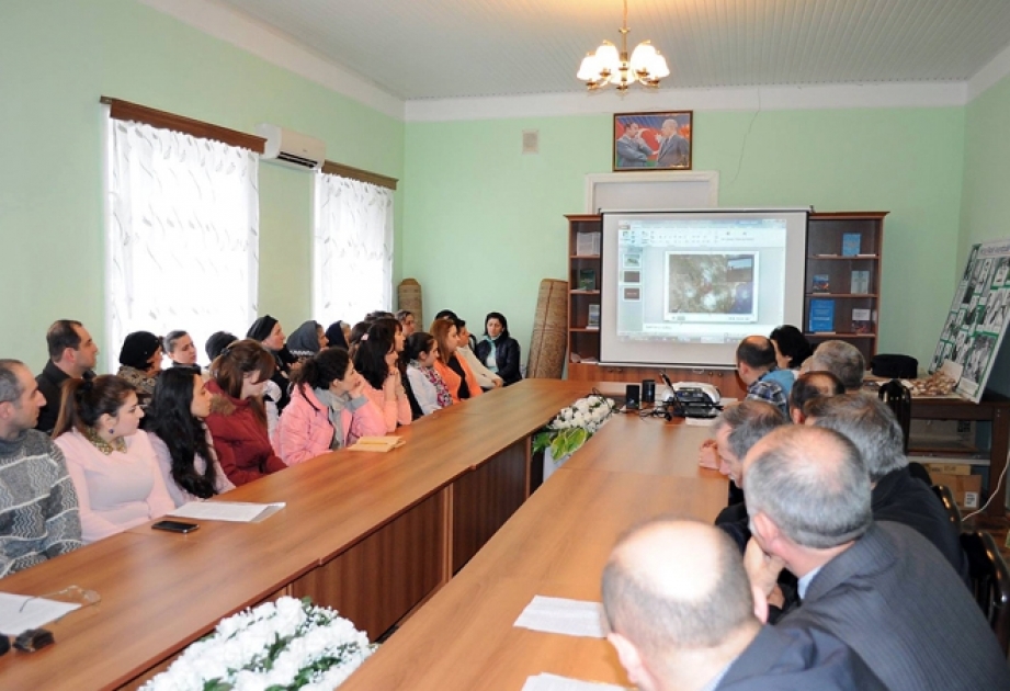 AMEA-nın Şəki Regional Elmi Mərkəzində Xocalı şəhidlərinin xatirəsi yad edilib