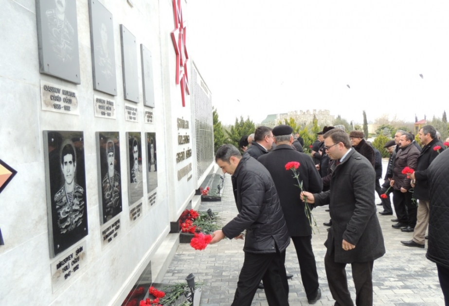 Xocalı faciəsi qurbanlarının xatirəsi Ağdamda dərin hüznlə yad edilib