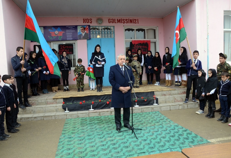 Qubadlılılar Xocalı soyqırımı qurbanlarının xatirəsini anıblar