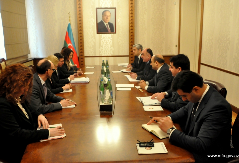 تبادل الآراء حول التعاون بين أذربيجان والاتحاد الأوربي