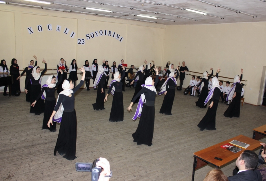 Bakı Xoreoqrafiya Akademiyasında Xocalı şəhidlərinin xatirəsi yad edilib