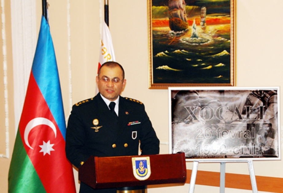 Hərbi hissələrdə və qarnizonlarda Xocalı faciəsi ilə əlaqədar tədbirlər keçirilib