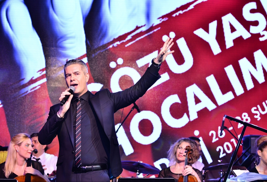 İstanbulda “Gözü yaşlı Xocalım” rəsm sərgisi açılıb