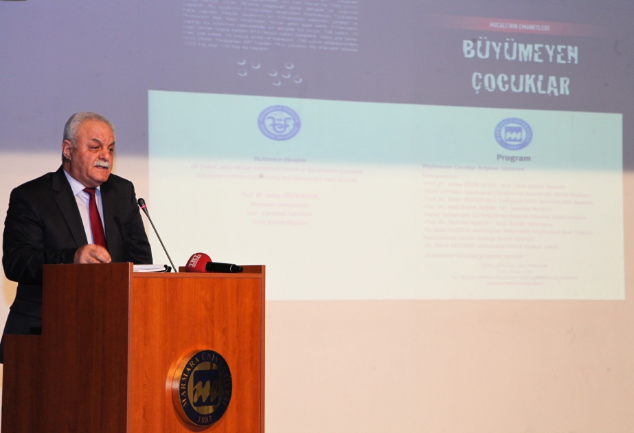 İstanbuldakı Mərmərə Universitetində Xocalı soyqırımının ildönümü ilə bağlı konfrans keçirilib