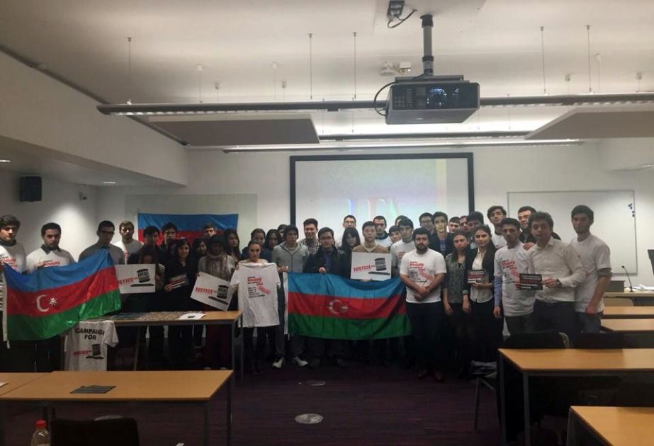 Britaniyanın East Anglia Universitetində Xocalı faciəsi ilə bağlı tədbir keçirilib