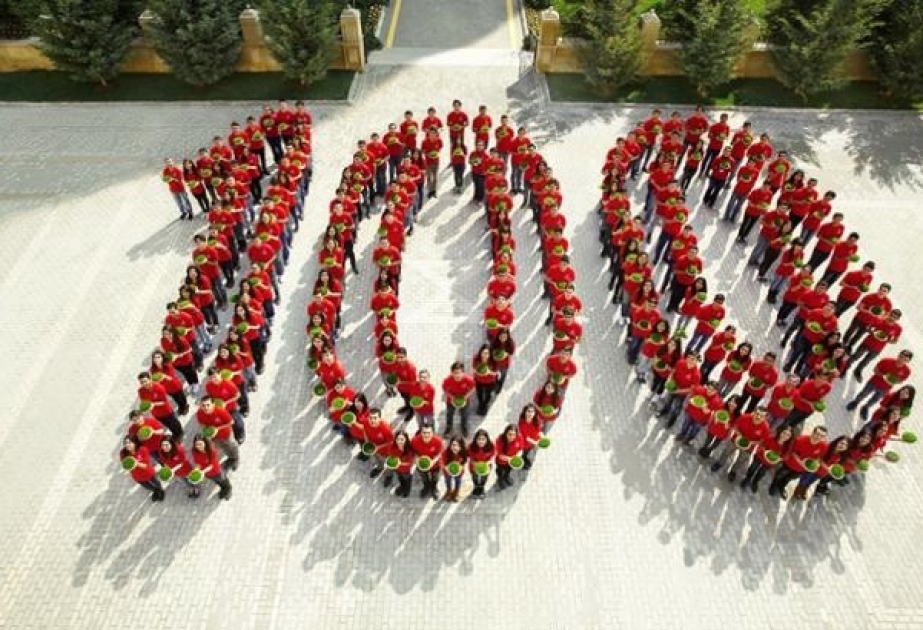 距离“巴库-2015”首届欧洲运动会开幕式时间还有 100天