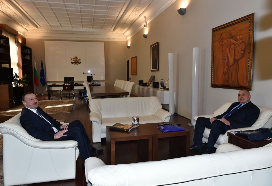 Le président Ilham Aliyev s’est entretenu avec le Premier ministre bulgare Boïko Borissov VIDEO