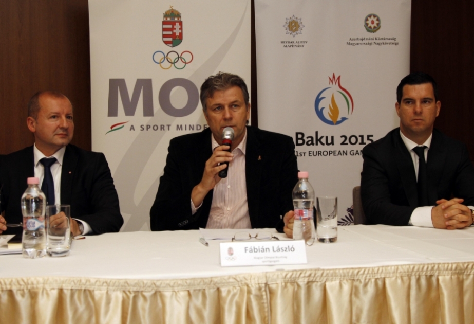 Hungary hosts presentation marking 100 Days To Go to Baku 2015