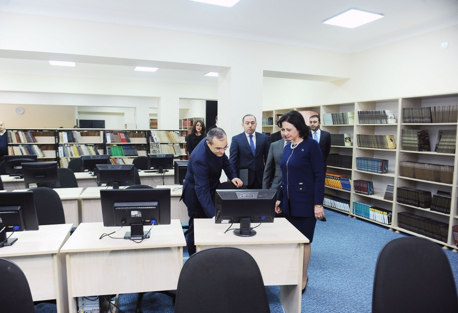 Состоялось открытие учебного корпуса Азербайджанского университета архитектуры и строительства после капитального ремонта
