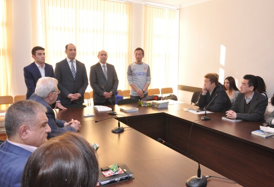 Azerbaijan University of Languages hosts conference on information exchange with Japanese businessmen