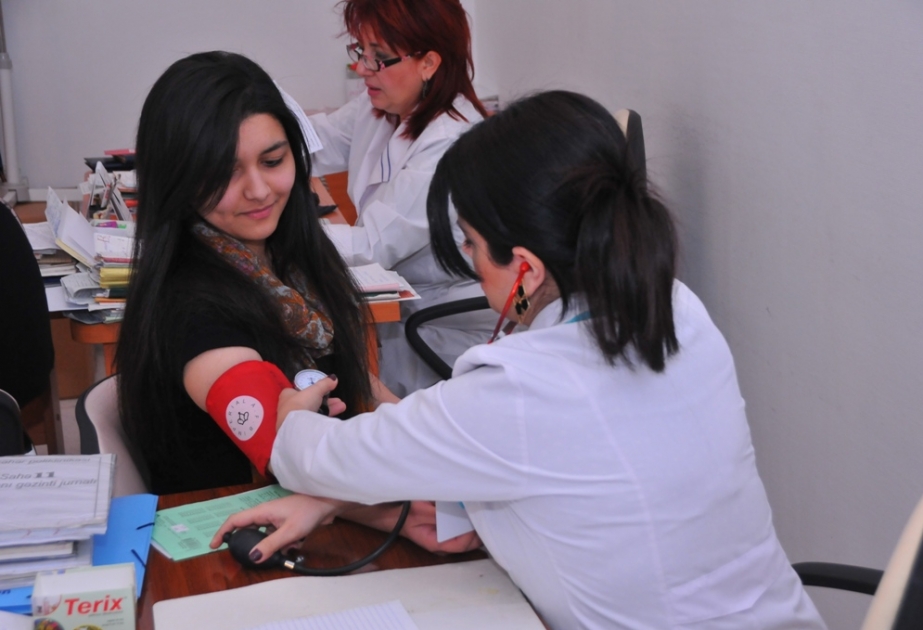 Səbail rayonunda 38 mindən artıq sakinin tibbi müayinələrdən keçməsi təmin olunub