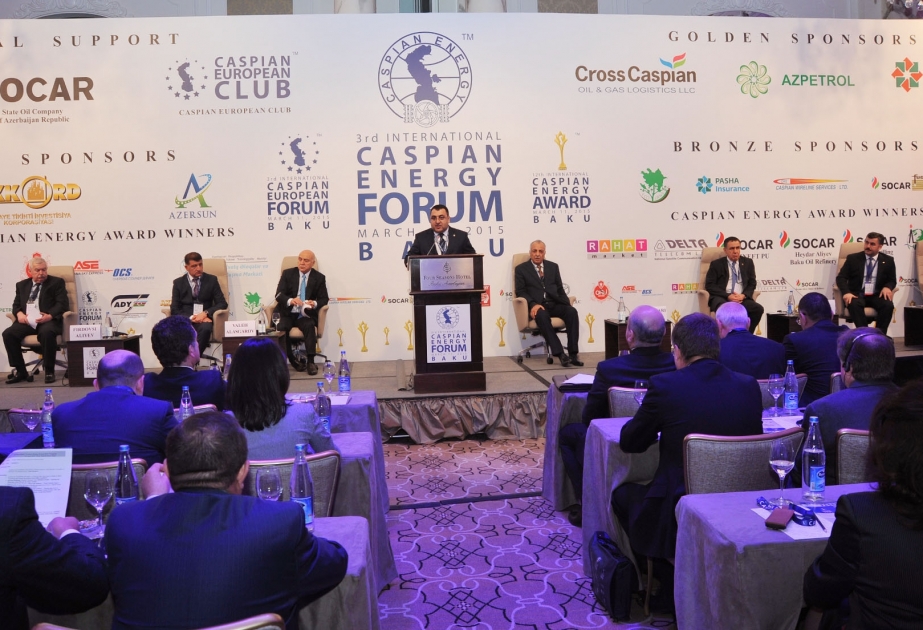 Le IIIe Forum international d’énergie caspienne -2015 a ouvert ses portes à Bakou