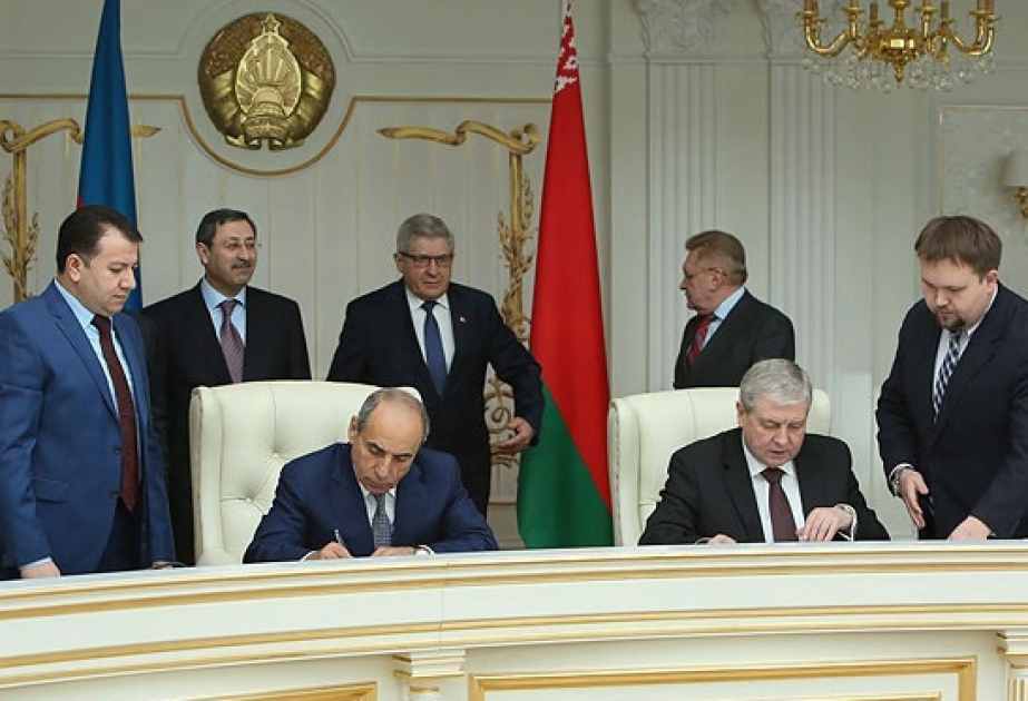 Le protocole sur les résultats de la réunion de la Commission intergouvernementale Biélorussie-Azerbaïdjan signée à Minsk
