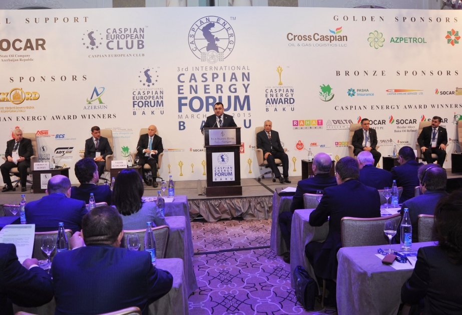 In Baku hat III. Internationales Forum “Caspian Energy Forum- 2015” seine Arbeit begonnen