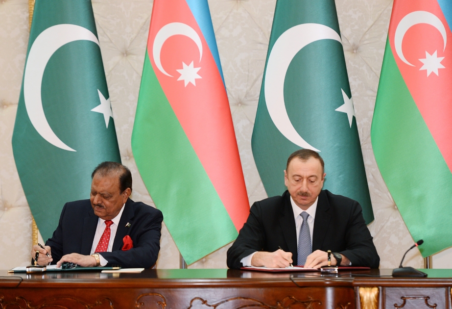 Unterzeichnung von aserbaidschanisch-pakistanischen Dokumenten VIDEO