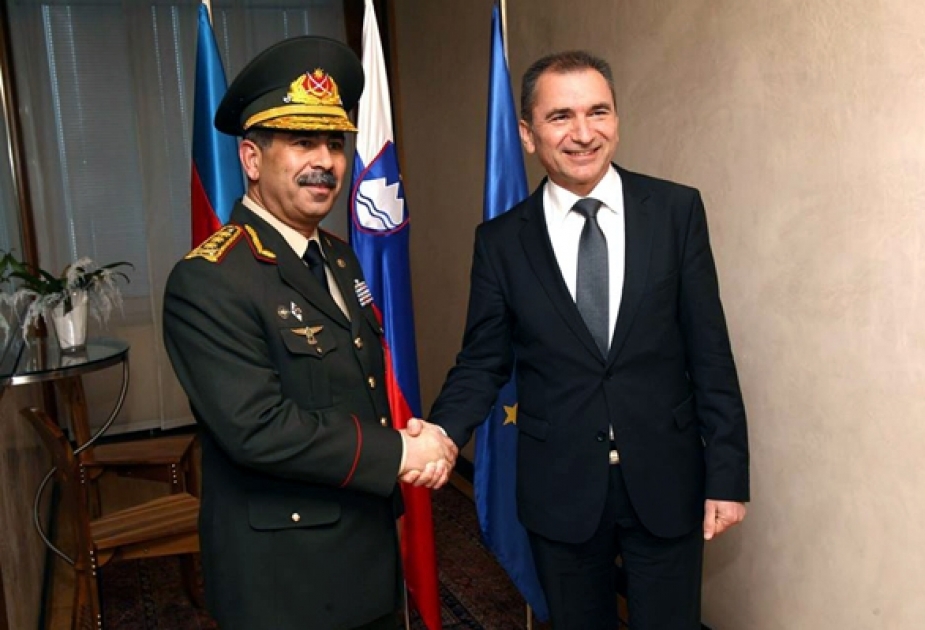 Les perspectives de la coopération militaire entre l’Azerbaïdjan et la Slovénie au menu des discussions
