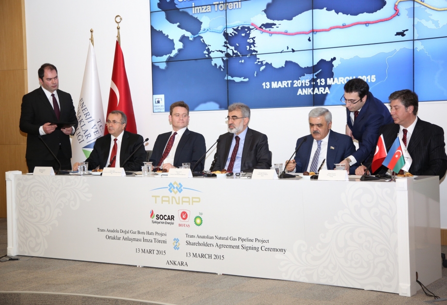 SOCAR, BP and BOTAS sign agreement under TANAP project