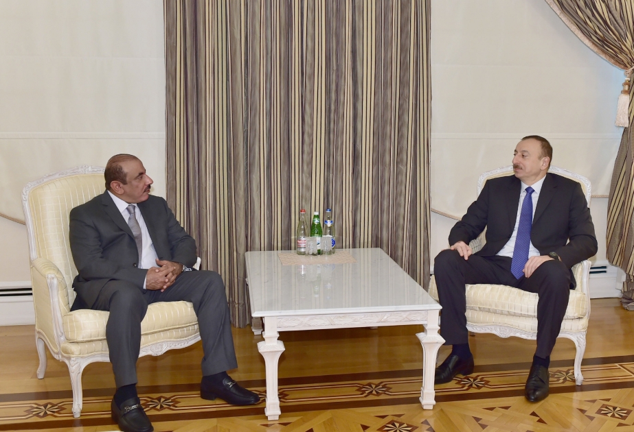 President Ilham Aliyev received the Minister of Transport of Qatar VIDEO