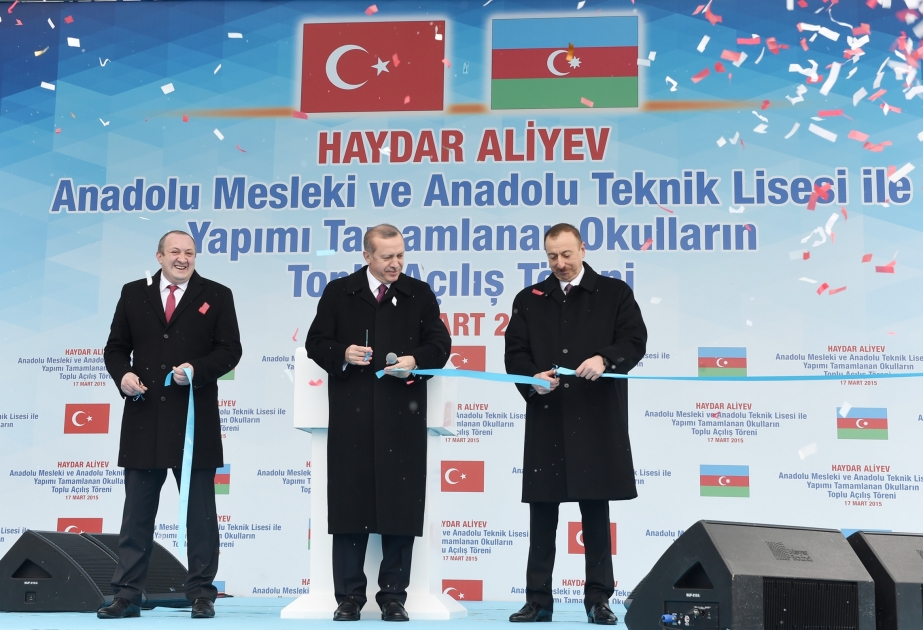 Qarsda Heydər Əliyev adına Anadolu texniki-peşə liseyi istifadəyə verilib VİDEO