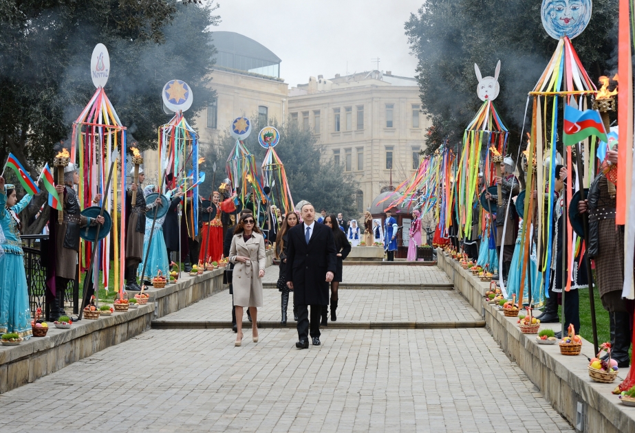 Le président Ilham Aliyev a participé aux festivités nationales organisées à l’occasion de l fête de Novrouz VIDEO