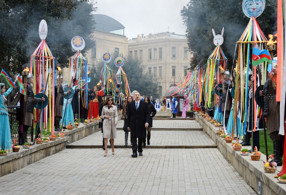 President Ilham Aliyev joined nationwide festivities on the occasion of Novruz holiday VIDEO
