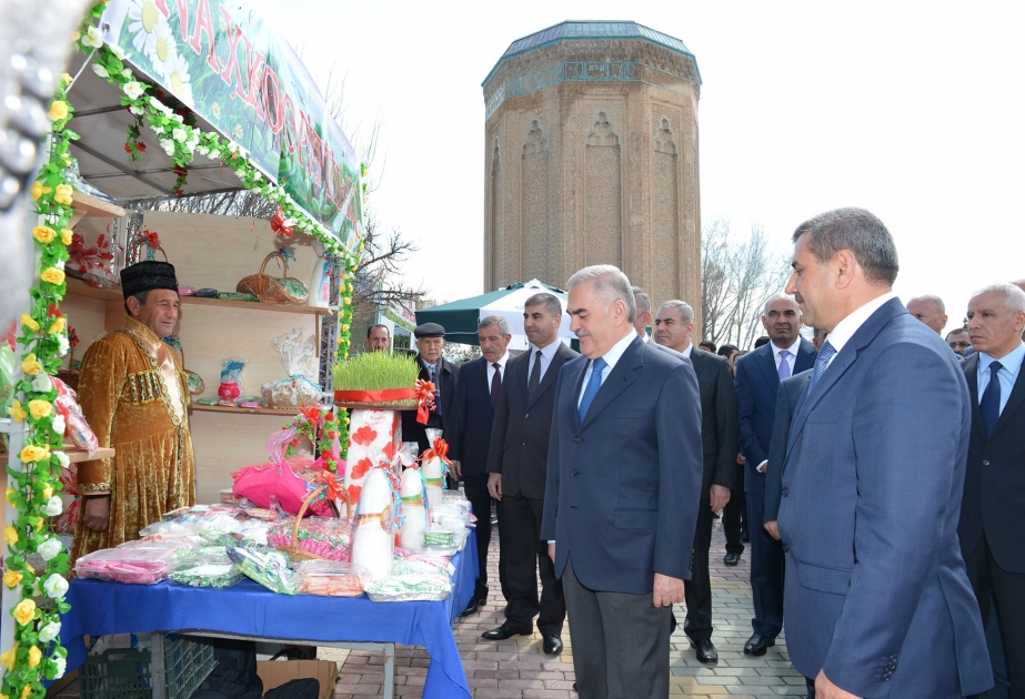 Naxçıvan şəhərində Novruz bayramı tədbirləri davam edir